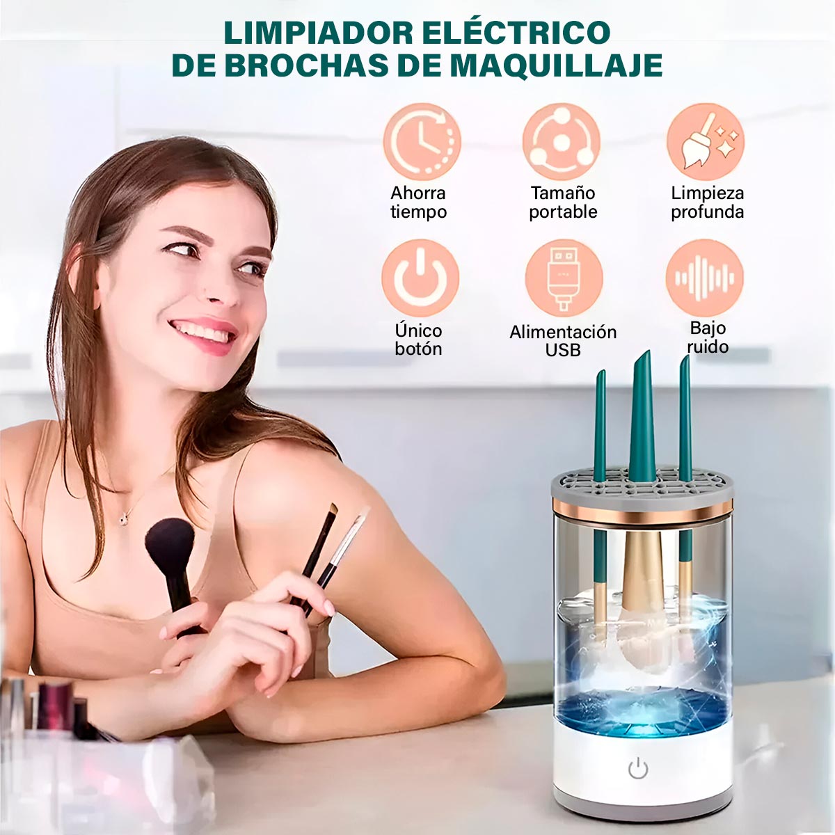 Quick Cleansing Pro  ™| Limpiador de Brochas